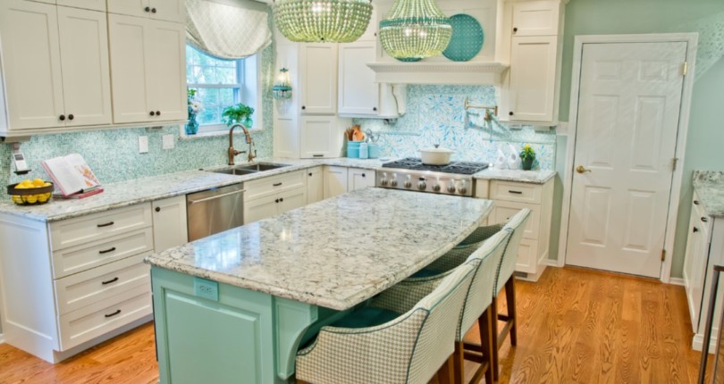 What’s your opinion of this kitchen? Is the blue too much or just perfect as it …