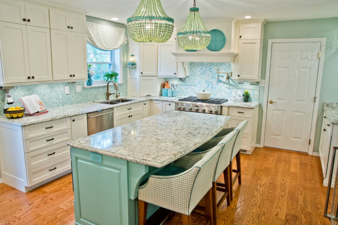 What’s your opinion of this kitchen? Is the blue too much or just perfect as it …