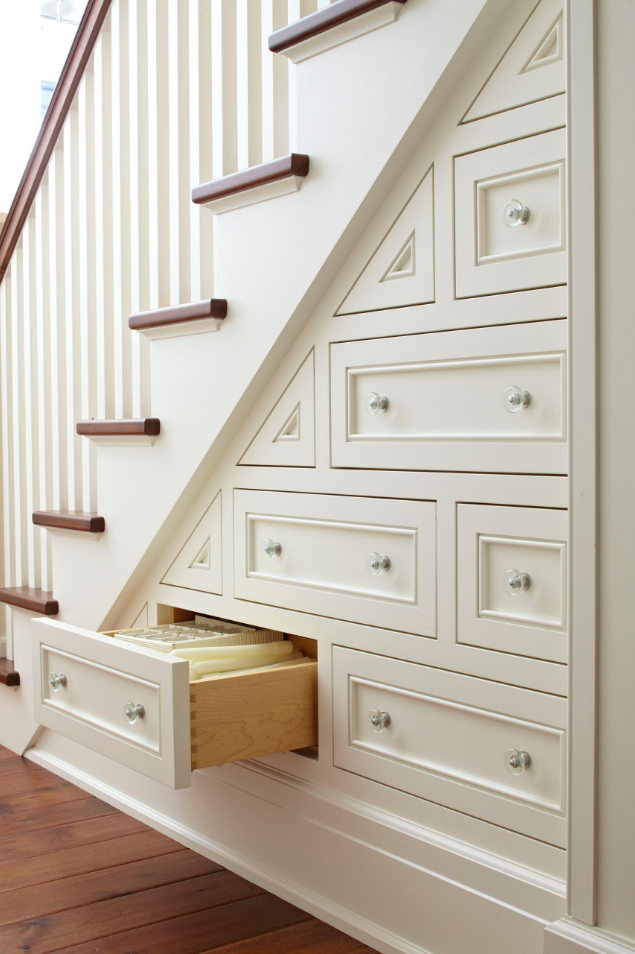 Do you think these under-stair drawers are a good use of space? Would you rather…