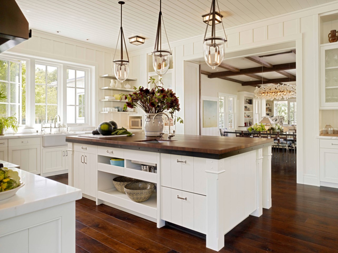 Butcher block countertops… they look beautiful in almost any kitchen, but are …