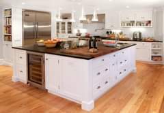 Would you like a massive kitchen island like this in your kitchen or does it tak…