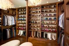 A shoe-lover’s dream closet would have a nice space just for their collection. T…