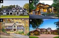 Which of these homes would you rather live in – A, B, C, or D?…