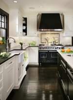 Would you like this black and white kitchen or would you rather have some pops o…