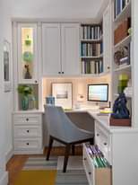 If you don’t have a dedicated room for your office, don’t fret! You can turn a s…