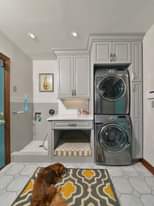 If you have pets, you might love this laundry room!…